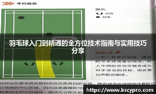 羽毛球入门到精通的全方位技术指南与实用技巧分享