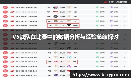 V5战队在比赛中的数据分析与经验总结探讨